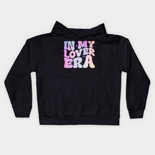 In My Lover Era Groovy Retro Kids Hoodie